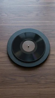 The 9:16 crop scaled by half to 234 by 416, the record still a circle